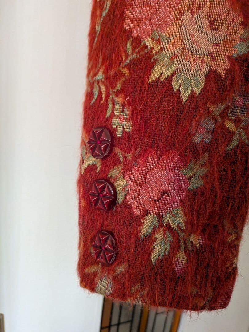 CHRISTIAN LACROIX 花柄テーラードジャケット訳あり