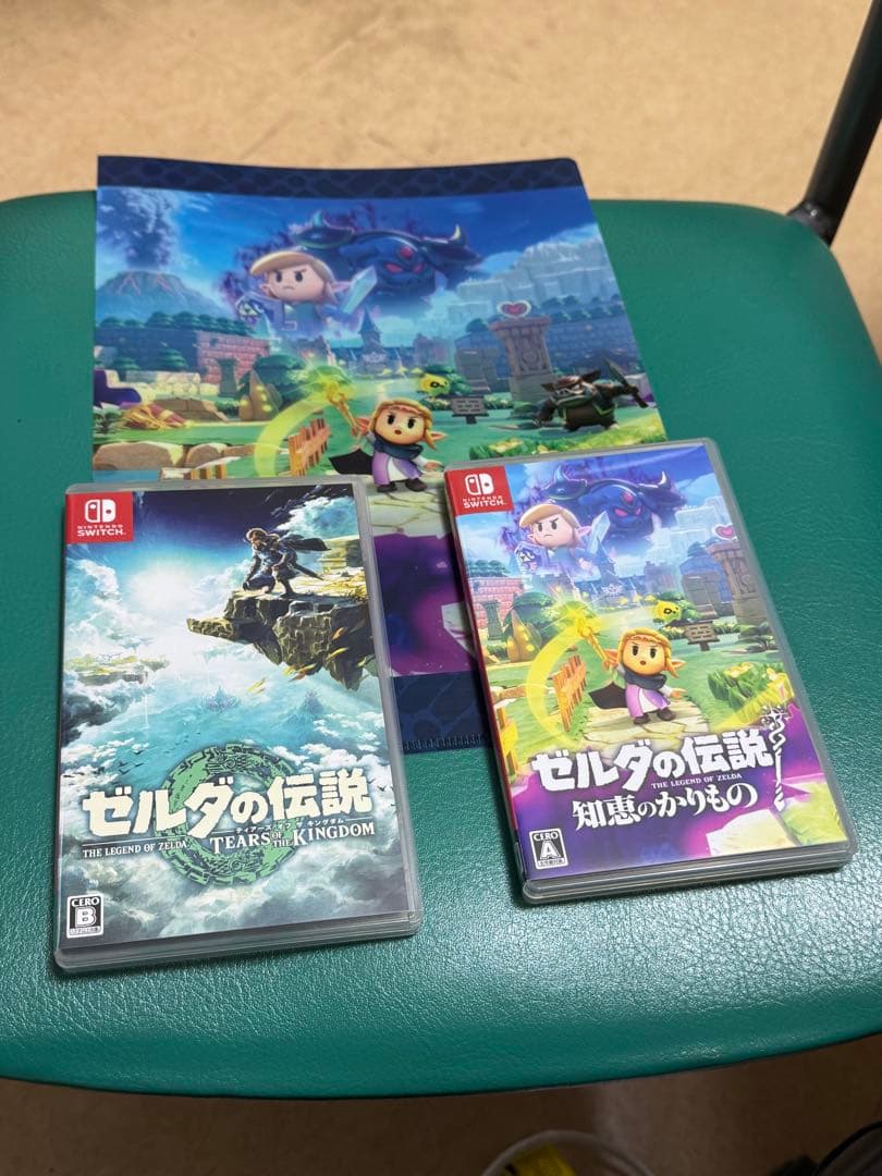 ゼルダの伝説 ティアーズ オブ ザ キングダム 知恵のかりもの セット￼