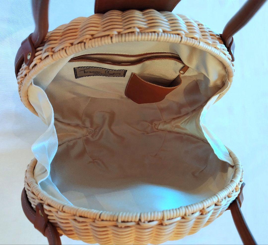 最終お値下げ　TOMMASO CANDRIA　かごバッグ　トーマソカンダリア