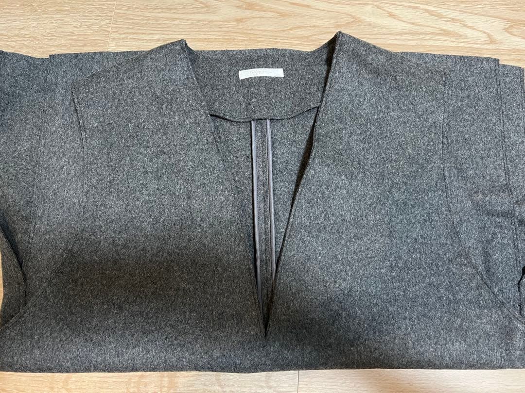 Plage WOベスト　ウールオーバーベスト