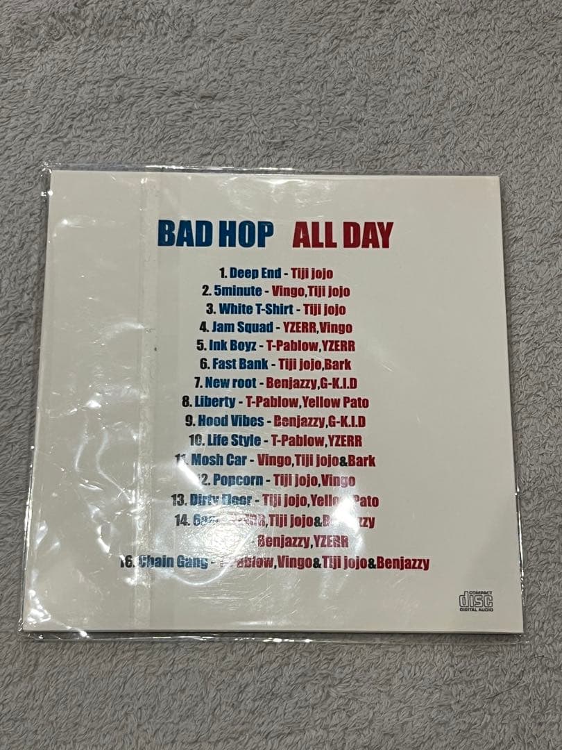 BAD HOP 『ALL DAY』