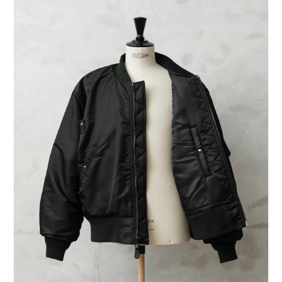 新品 ワイパーインク 米軍 最初期型 MA1フライトジャケット L 黒 ブラック