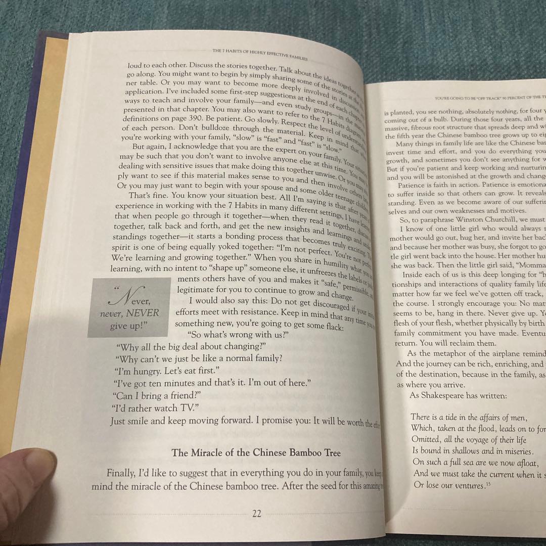 健康・医学 7 Habits of Highly Effective Families