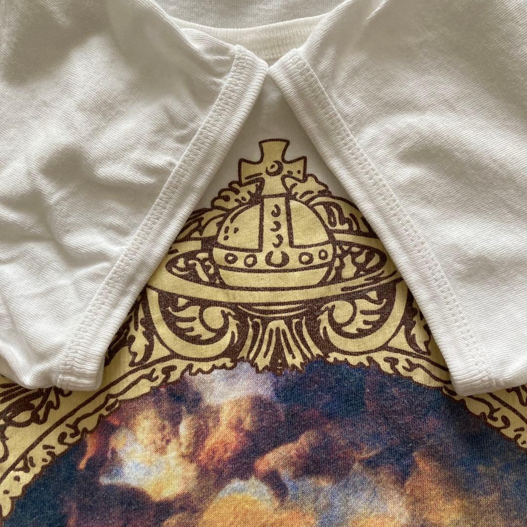 極希少　ヴィヴィアンウエストウッド　Tシャツ　パフスリーブ　天使プリント　S　白