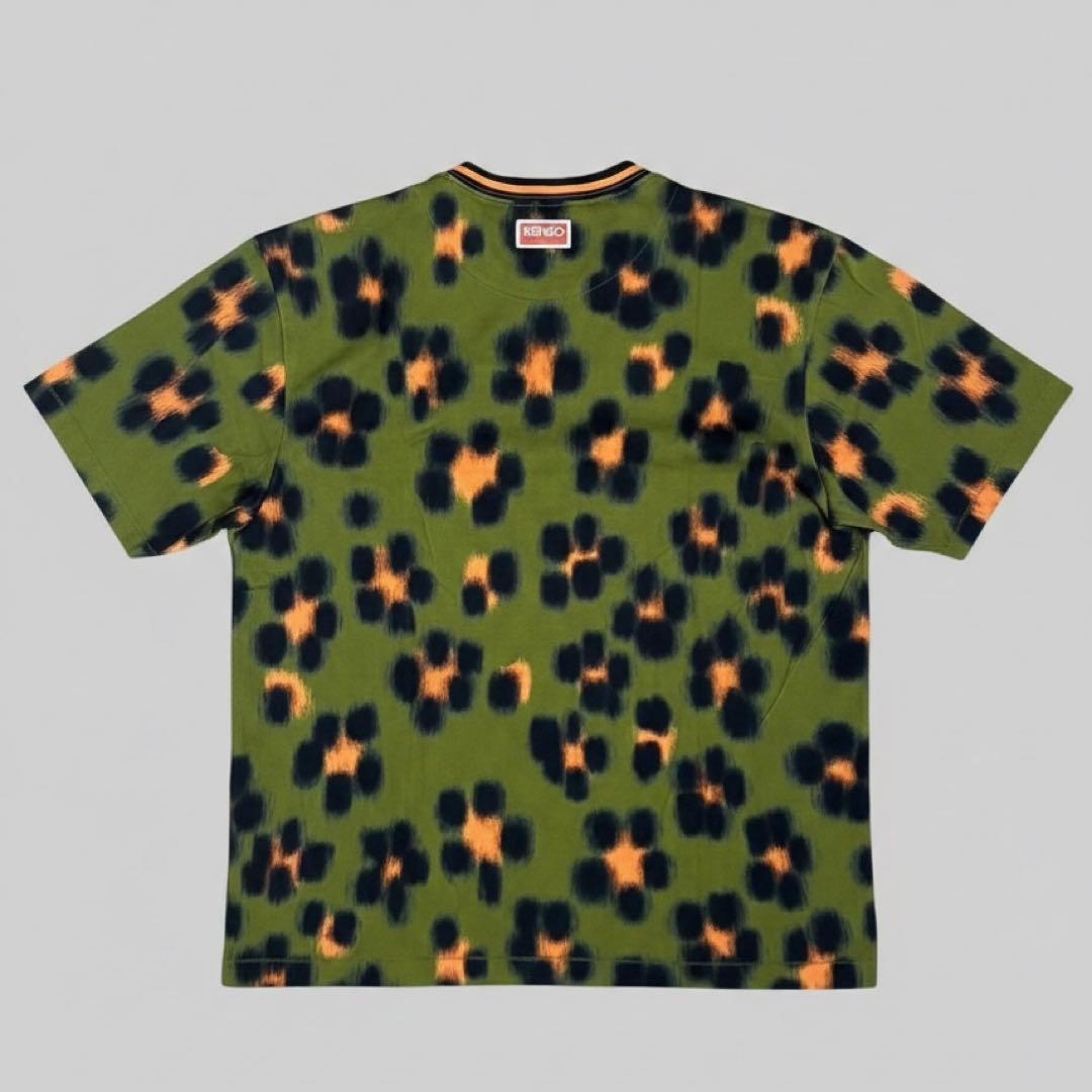 【極美品】KENZO NIGO期 フローラル レオパード Tシャツ XXL 希少