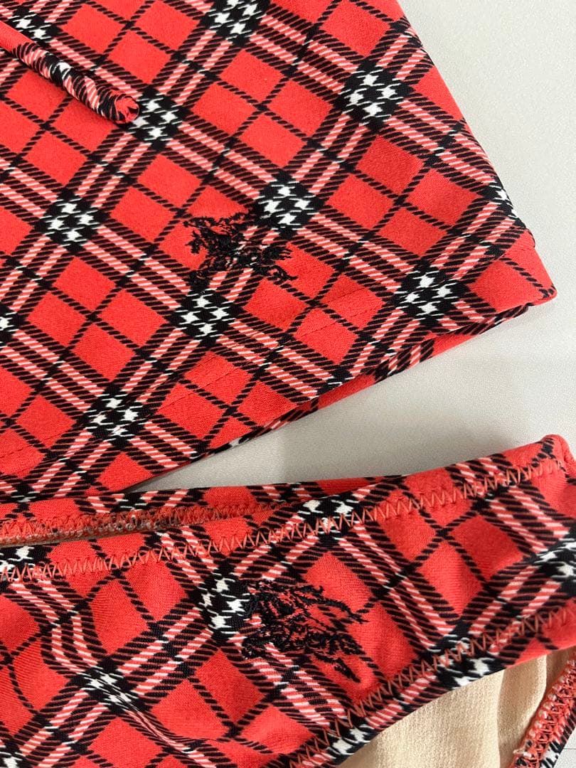 バーバリー　チェック柄 ビキニ3点セット