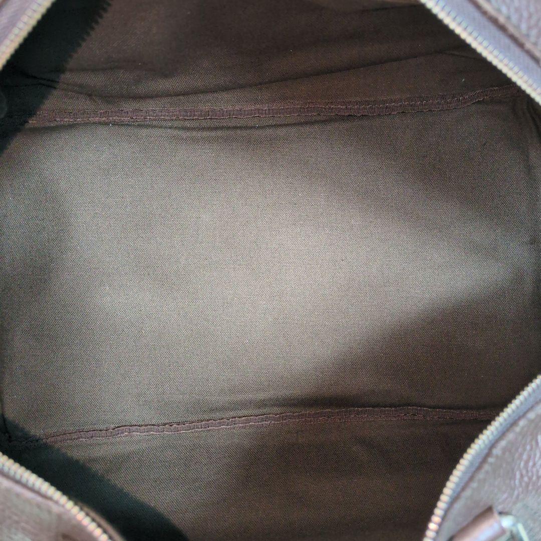 ダニエルアンドボブ ボストンバッグ 大容量 レザー ダークブラウン