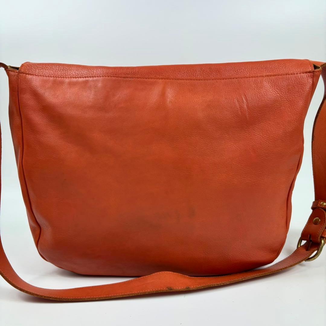 専用イルビゾンテ ショルダー　メッセンジャーバッグ　レザー　本革　茶　216