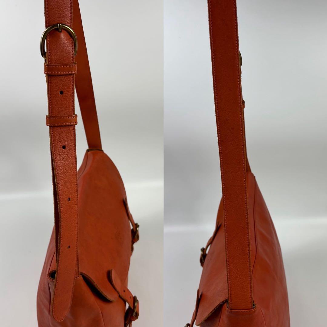 専用イルビゾンテ ショルダー　メッセンジャーバッグ　レザー　本革　茶　216