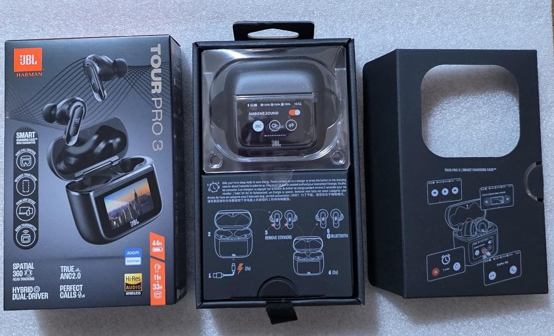 JBL TOUR PRO 3 Black 完全ワイヤレスイヤホン