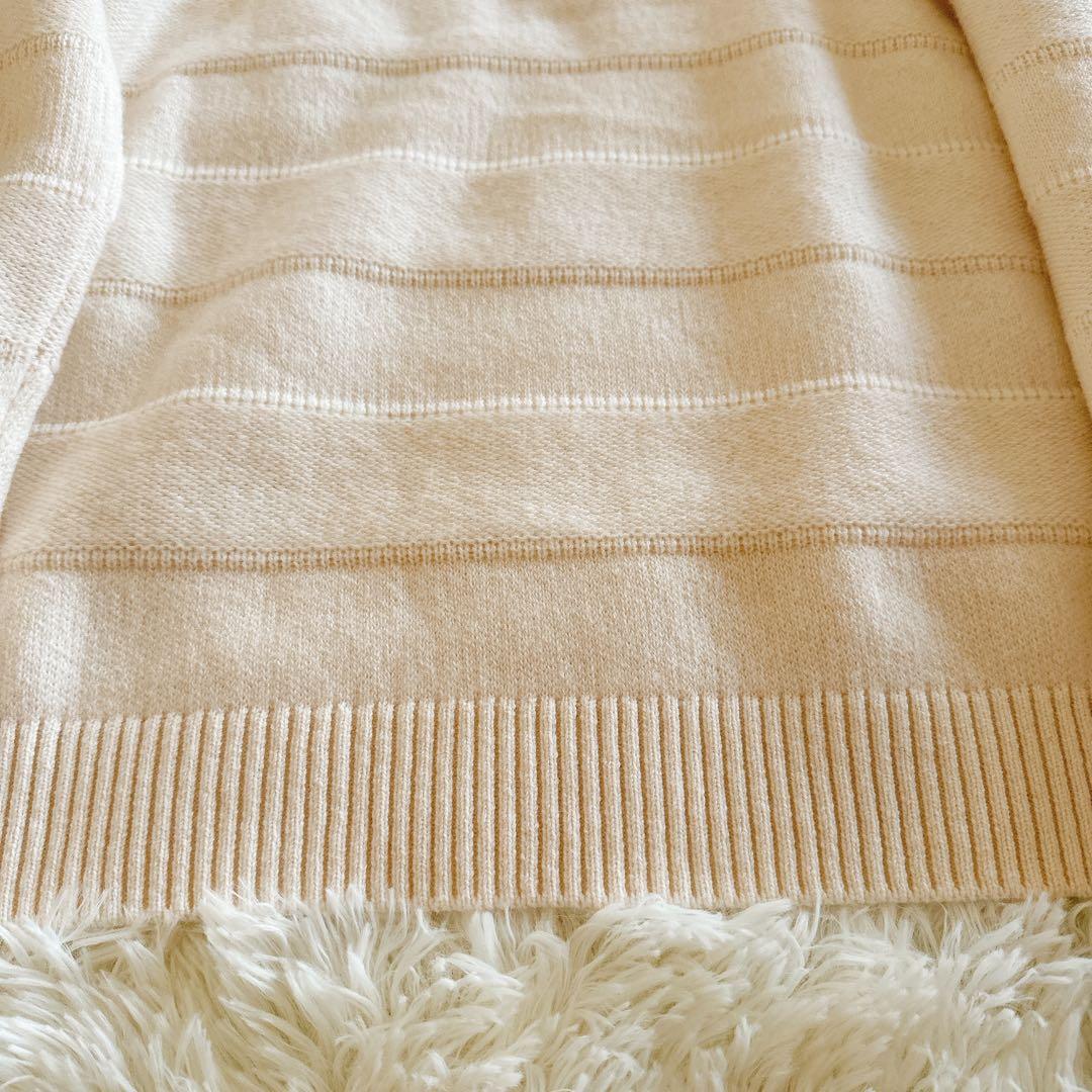 美品　パーリーゲイツ　ウール　カシミヤ フーディ　ニット　プルオーバー サイズ5