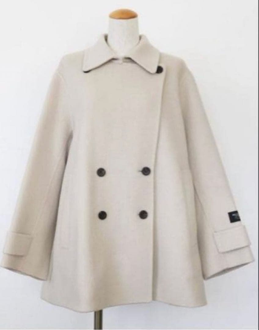 dignitecollier ディニテコリエ ダブルフェイスPコート 新品