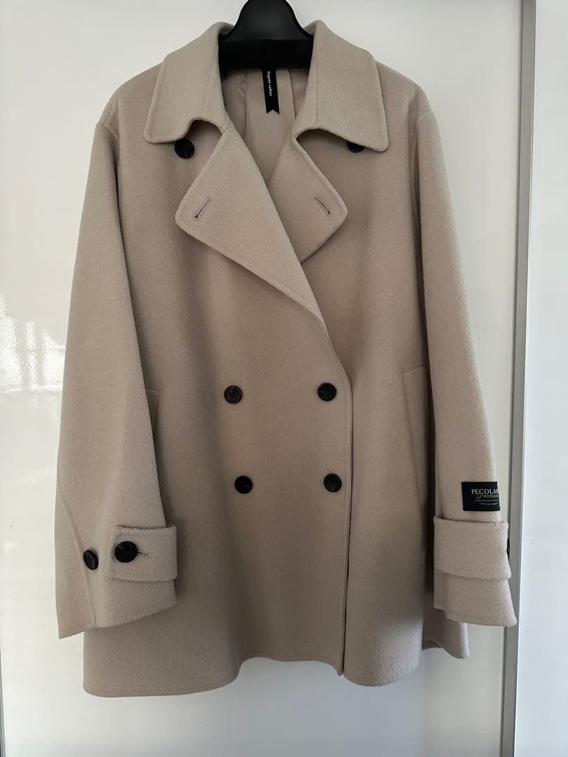 dignitecollier ディニテコリエ ダブルフェイスPコート 新品