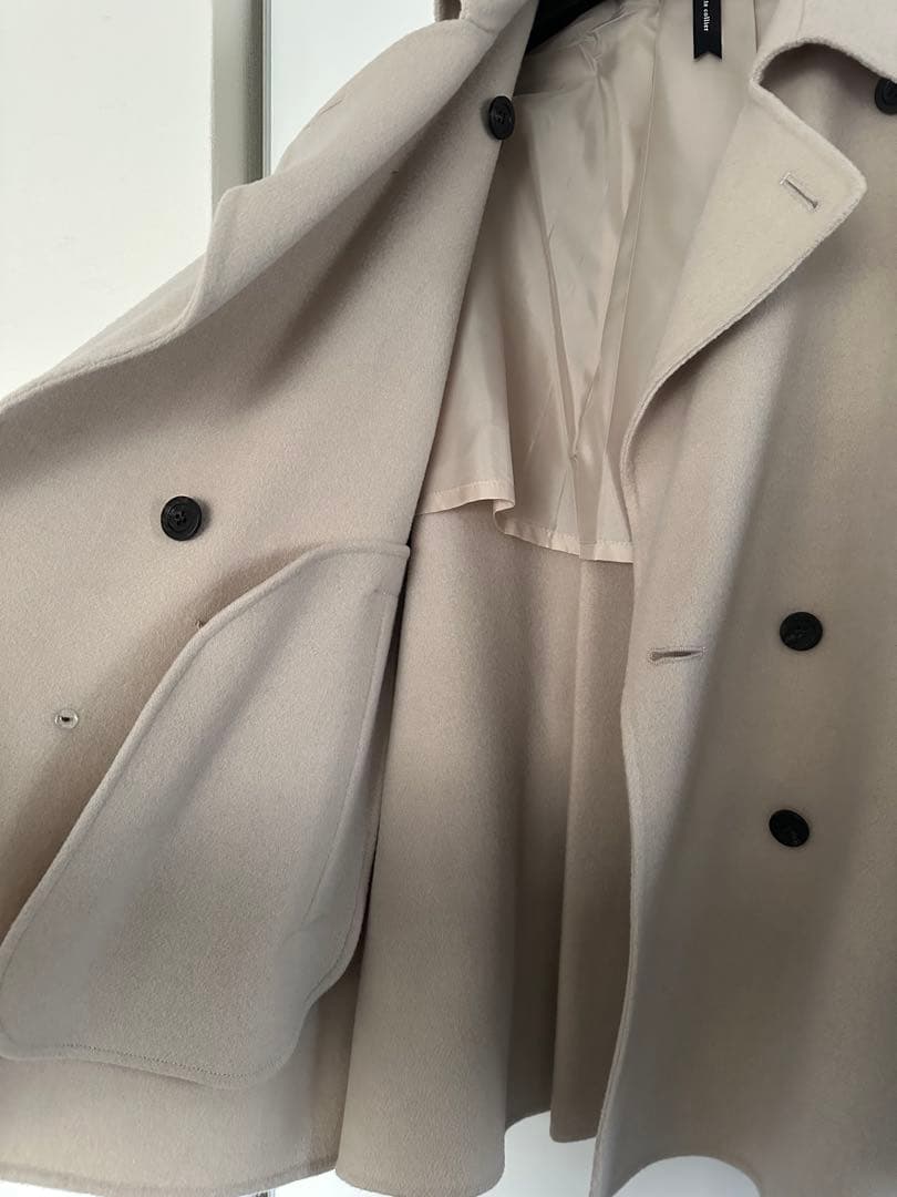 dignitecollier ディニテコリエ ダブルフェイスPコート 新品