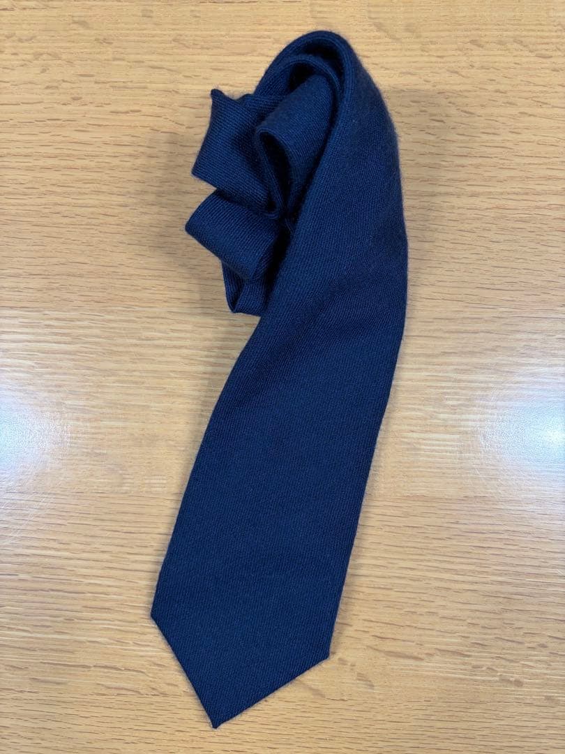 新品未使用 E.MARINELLA マリネッラ カシミヤ 100% ネクタイ