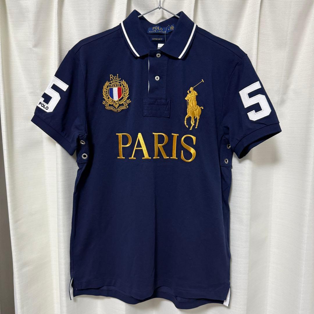 【新品】Polo Ralph Lauren PARIS ポロシャツ ビッグポニー