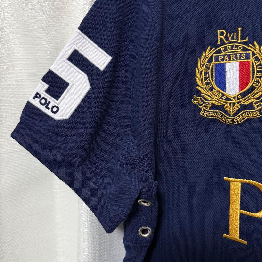 【新品】Polo Ralph Lauren PARIS ポロシャツ ビッグポニー
