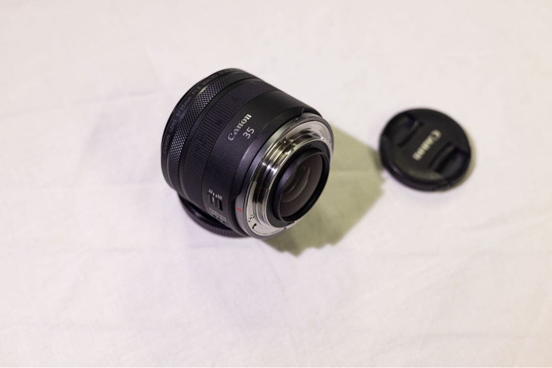 ジャンク　Canon RF35mm F1.8 MACRO IS STM