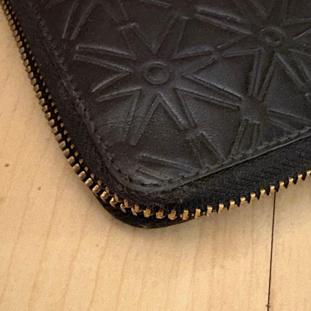 COMME des GARÇONS 二つ折り財布 黒