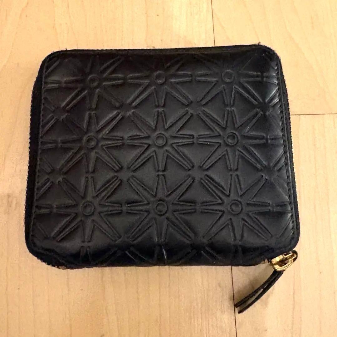 COMME des GARÇONS 二つ折り財布 黒
