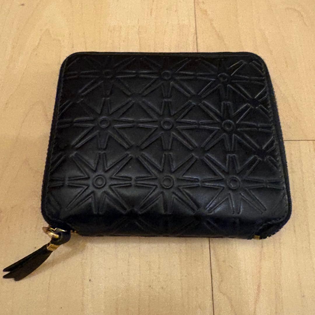 COMME des GARÇONS 二つ折り財布 黒
