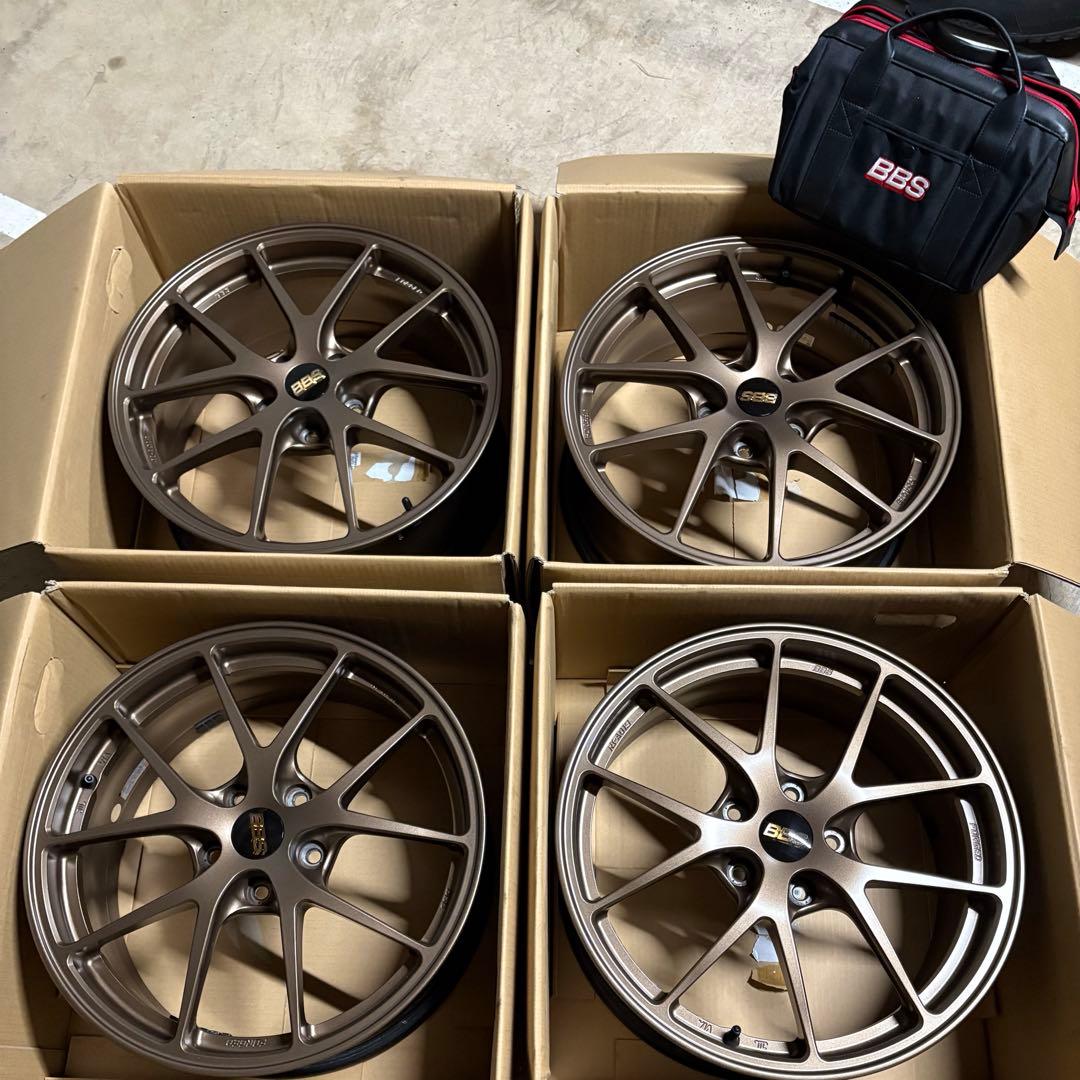 【はる様お取り置き】BBS RI-A ホイール ブロンズ 18インチ ４本セット