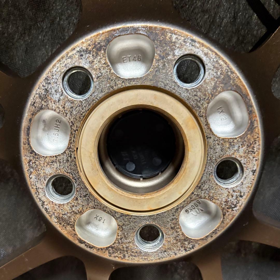 【はる様お取り置き】BBS RI-A ホイール ブロンズ 18インチ ４本セット