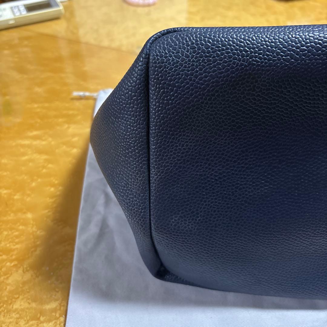 エルベシャプリエ　707GP 舟型　ネイビー