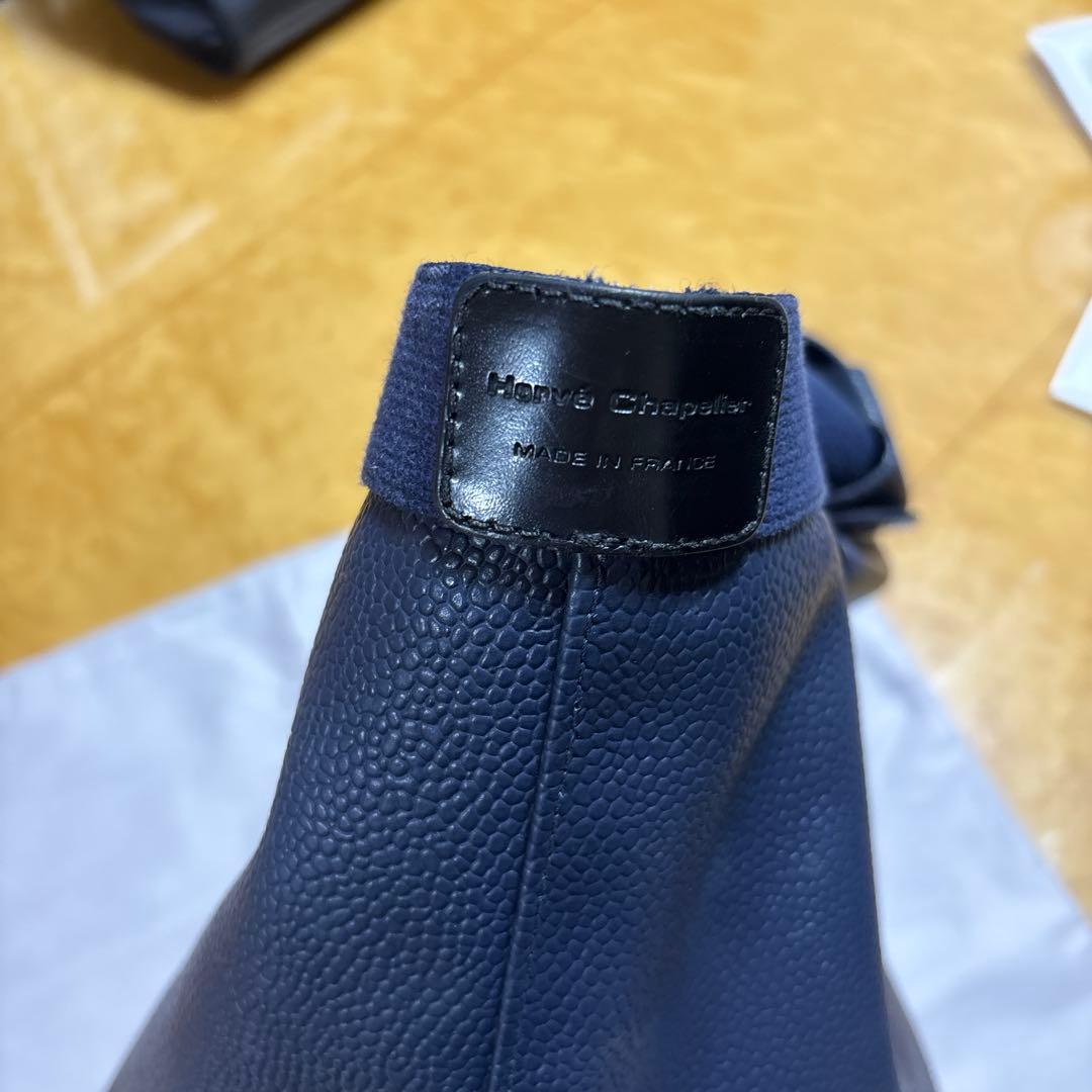 エルベシャプリエ　707GP 舟型　ネイビー