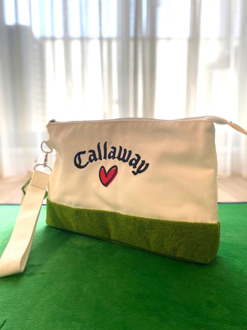 新品 未使用 キャロウェイ ラブキャロウェイ クラッチバッグ Shibaful