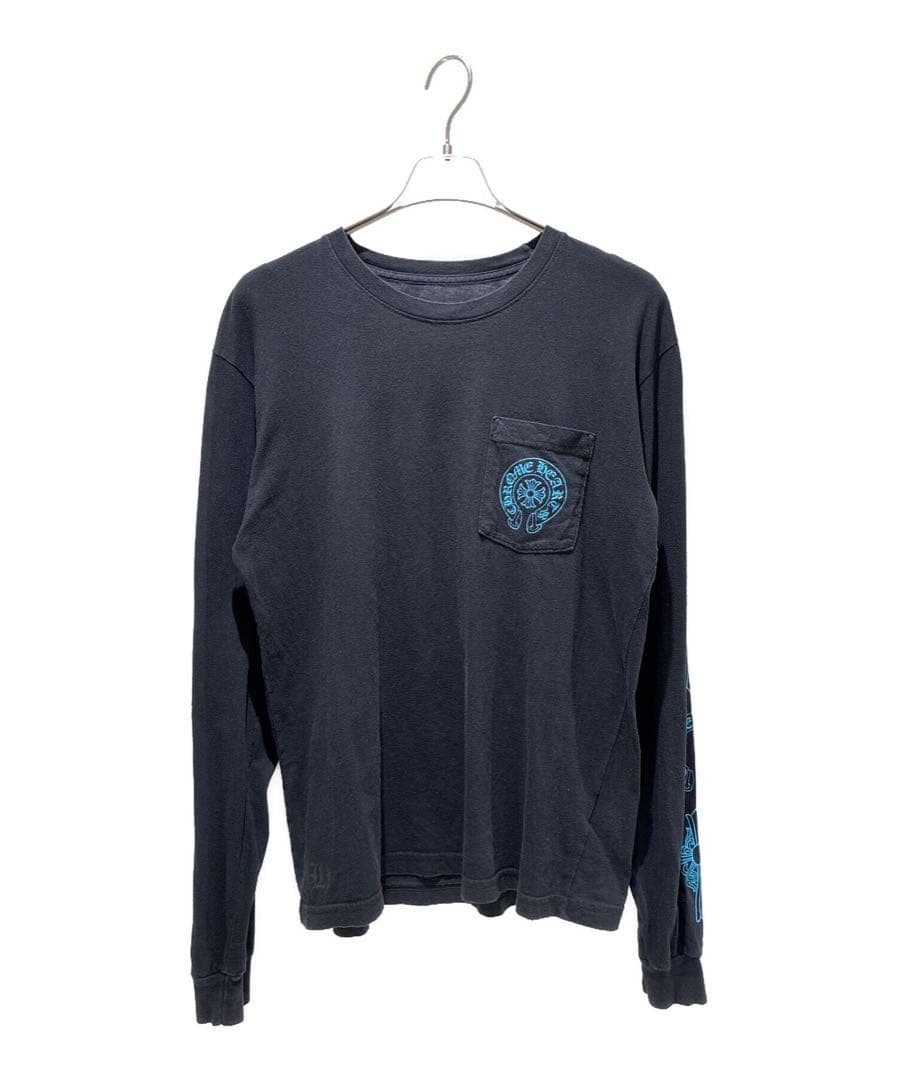 クロムハーツ 長袖カットソー ロンT ブルー