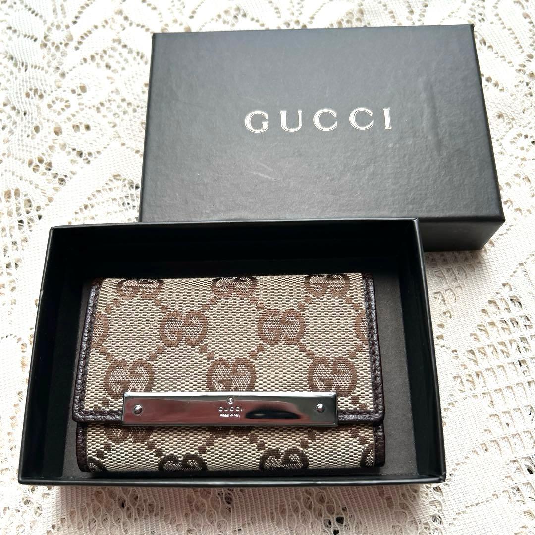 ⭐️グッチ　茶色キーケース⭐️