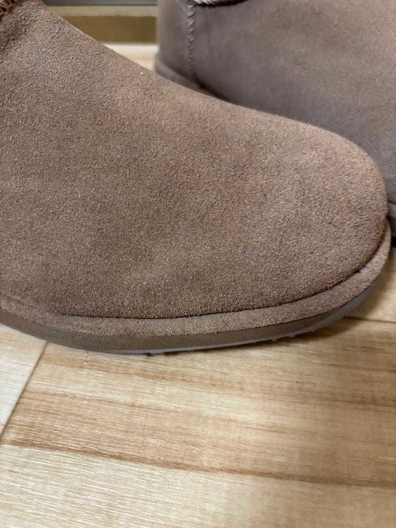 emu エミュー　ムートンブーツ　ショートブーツ　防寒　メンズ　27㎝　ブラウン