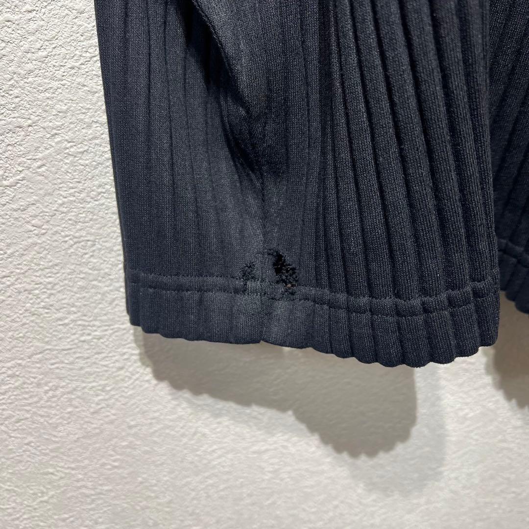 希少 24年製 ミー イッセイミヤケ 上質 プリーツ プルオーバー スウェット