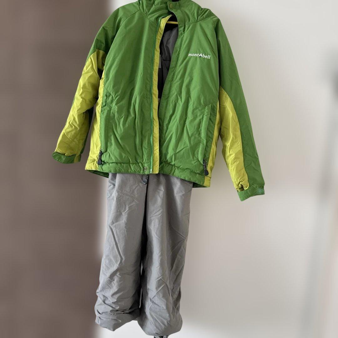 子ども用　スキーウェア モンベル スノーウェア