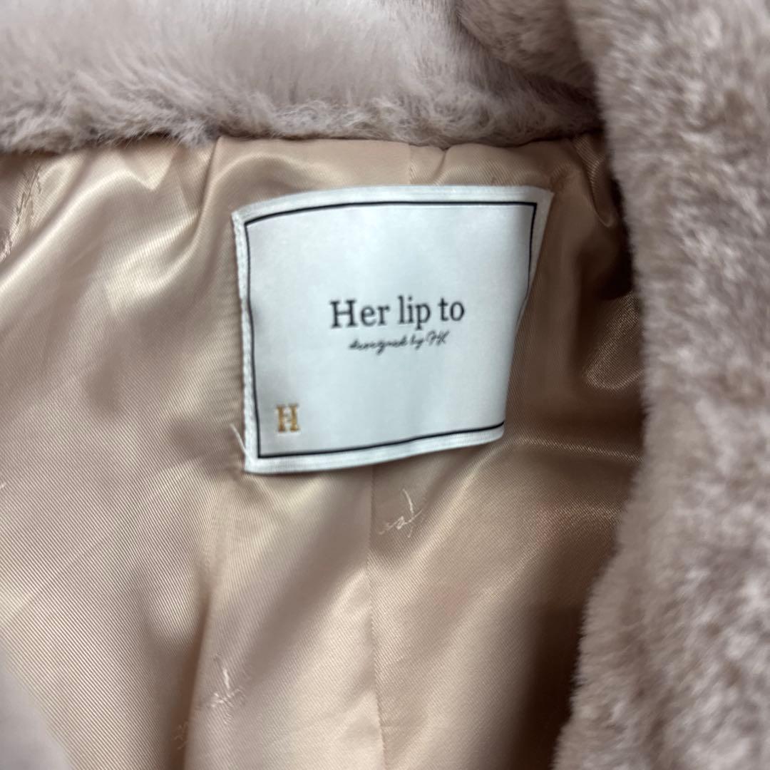 Herlipto Winter Love Faux Fur Coat Sサイズ