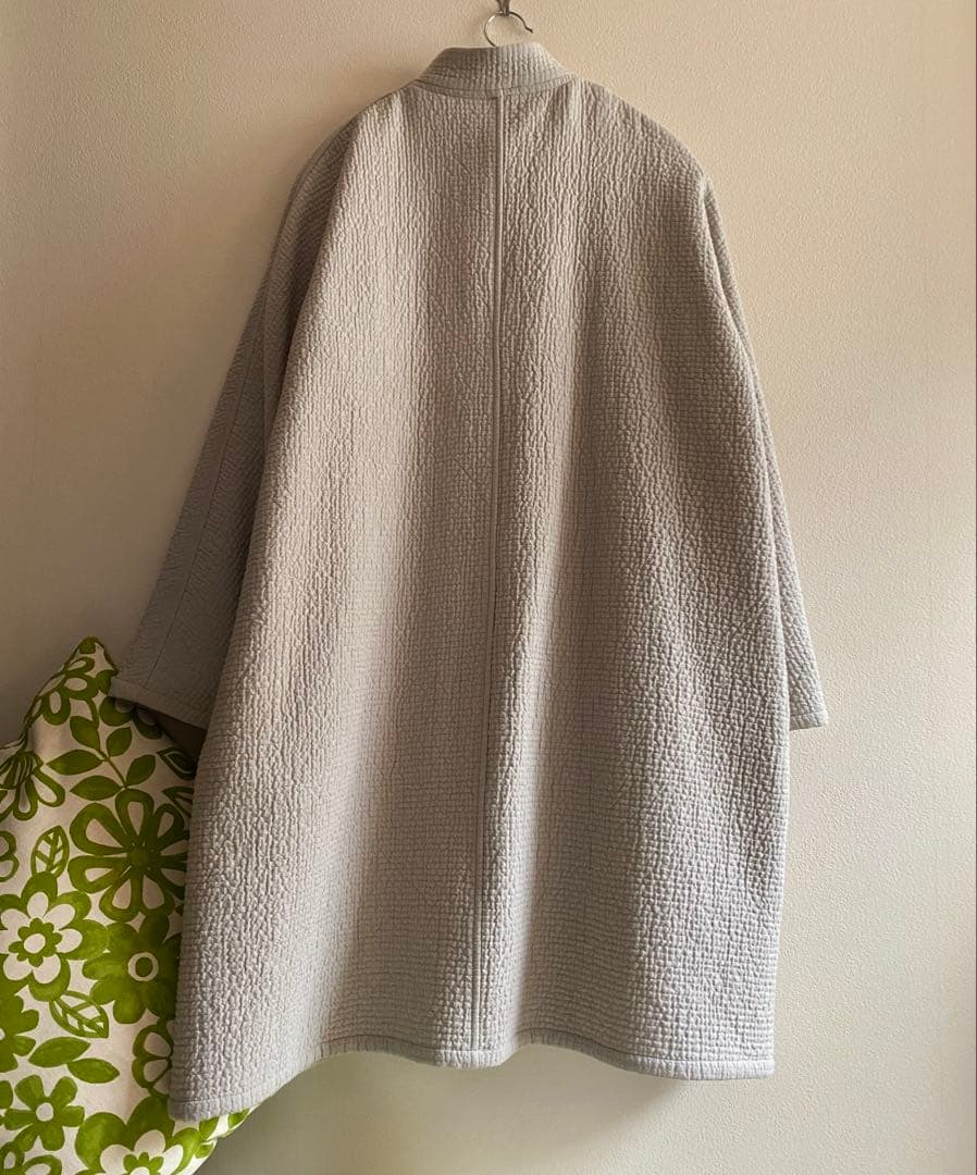 ヨーガンレール　未使用近　コットンウールダブルのコート　ババグーリ