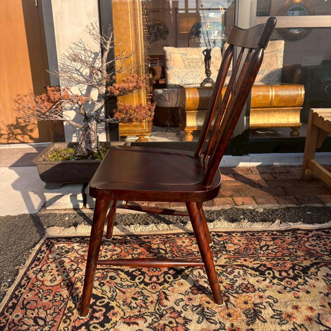 北海道民芸家具　ウィンザーチェア　樺材　1/2