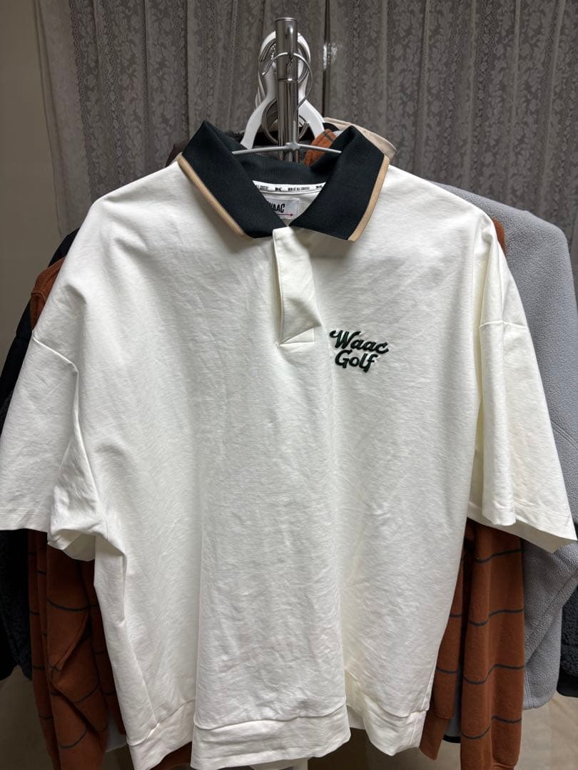 WAAC ポロシャツ Lサイズ ホワイト