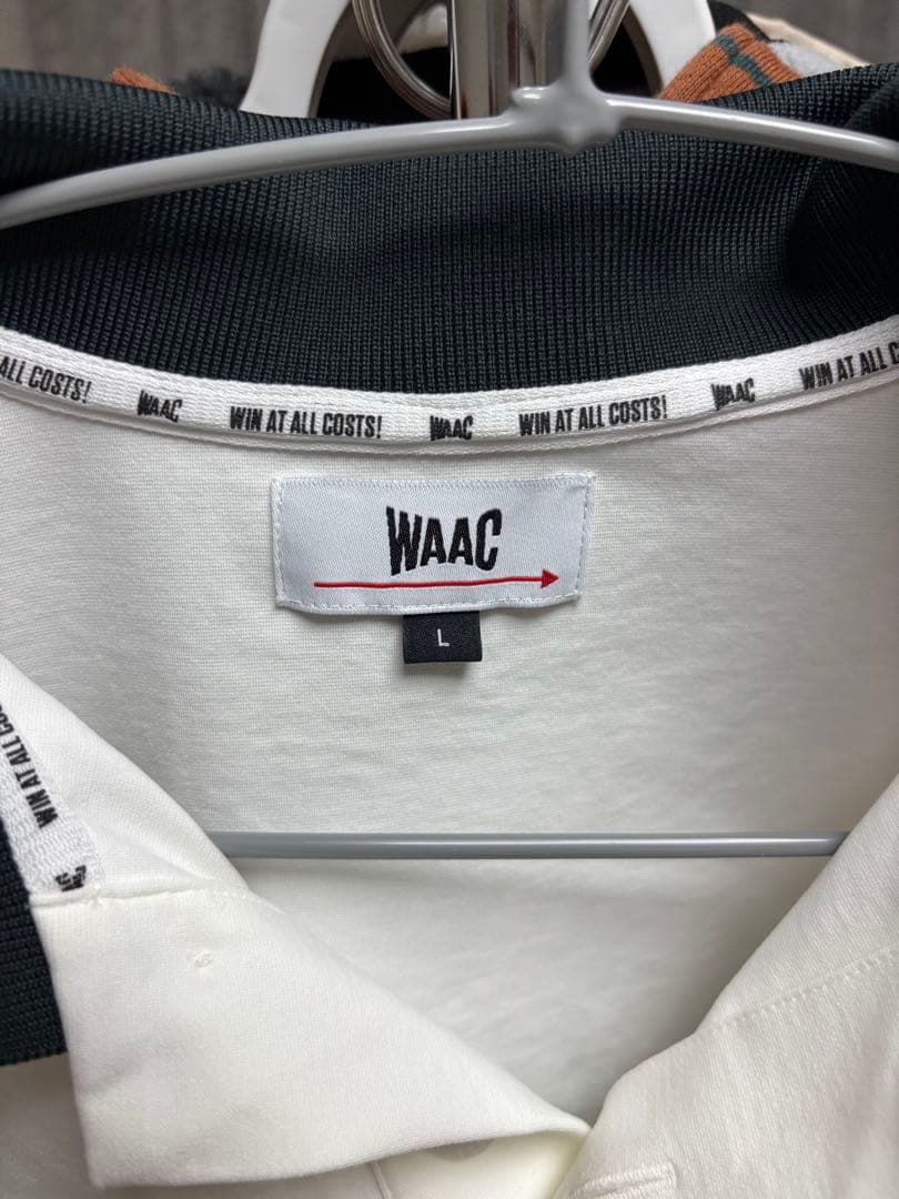 WAAC ポロシャツ Lサイズ ホワイト