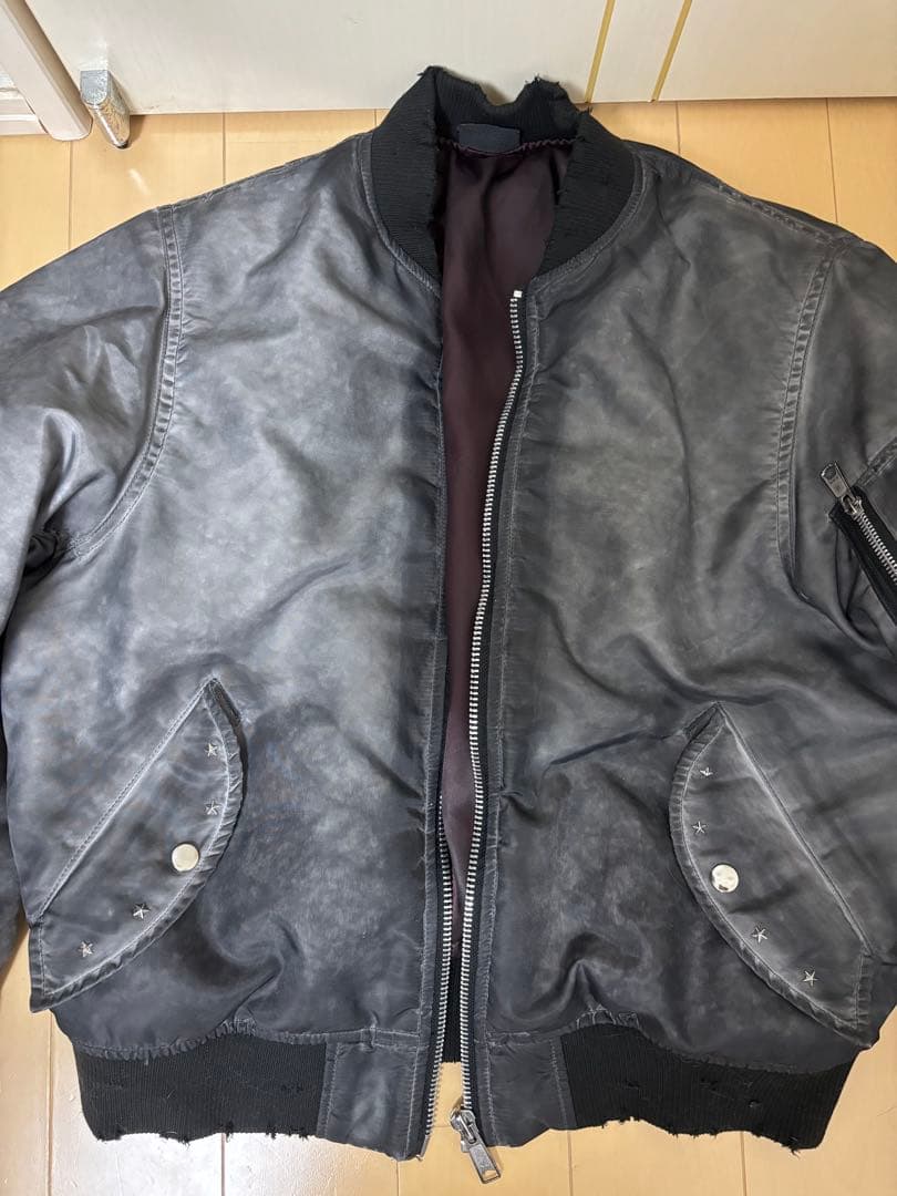 BELVET MA-1ジャケット ブラック