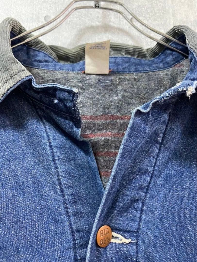 古着 70~80年代 ビッグベン BIGBEN カバーオール デニム USA製