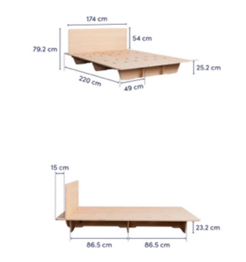 コアラベッドフレーム　クイーン