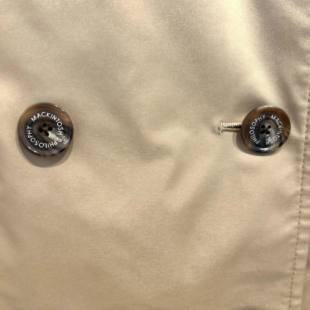 【超美品】マッキントッシュフィロソフィー トレンチコート ショート丈 36