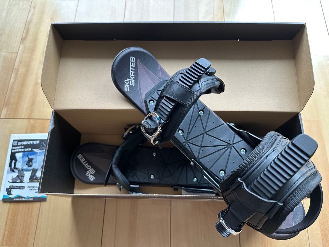 【週末限定お値下げ】 SKI SKATES ブラック 新品未使用 正規品