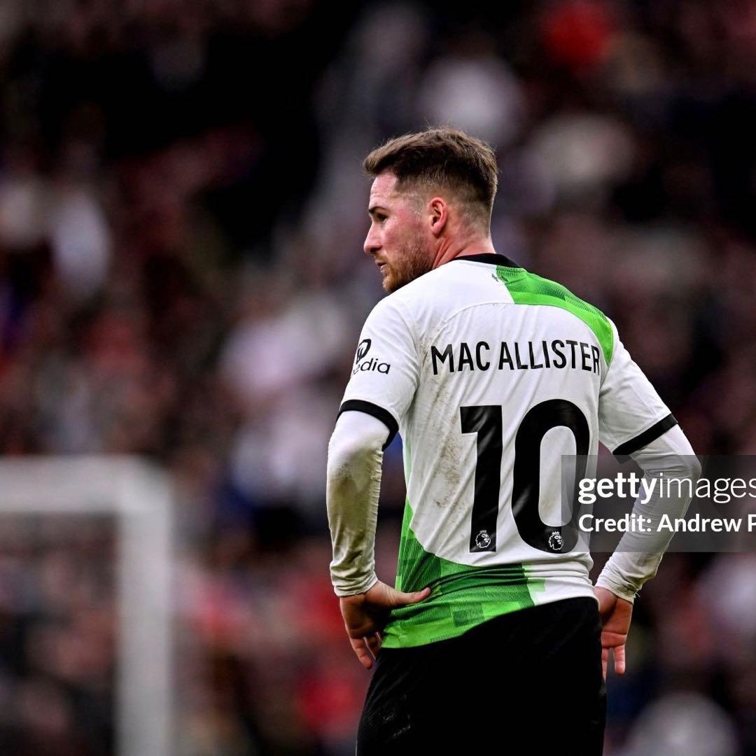 リバプール 23/24 ユニフォーム アウェイ 正規品 マクアリスター