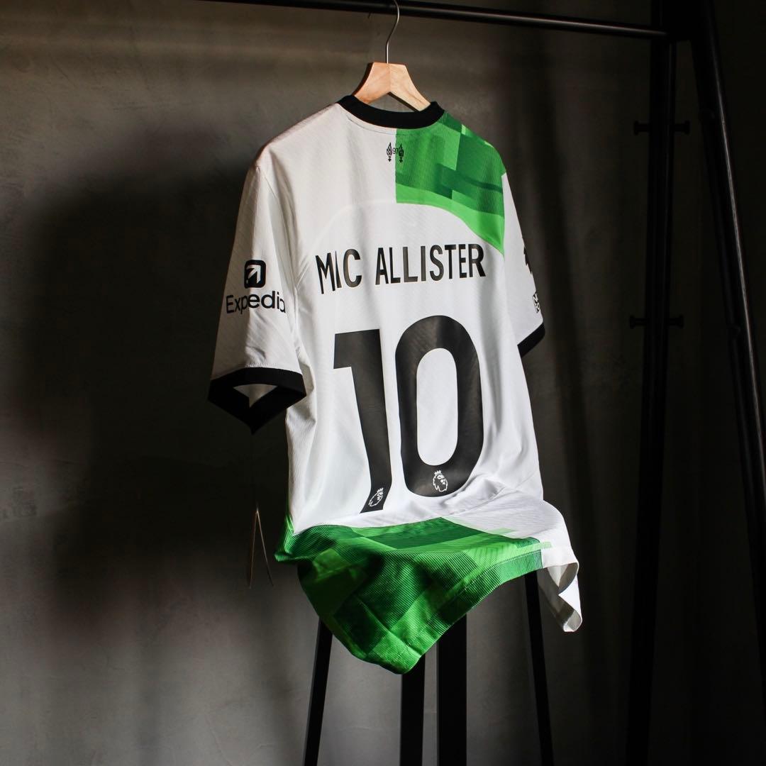 リバプール 23/24 ユニフォーム アウェイ 正規品 マクアリスター