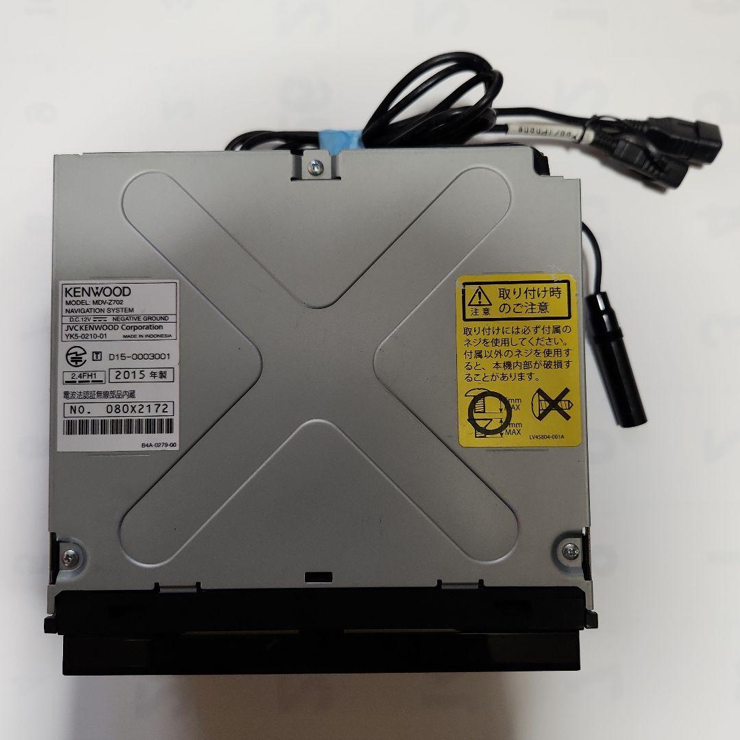 KENWOOD ナビゲーションシステム MDV-X702　HDMI対応　中古品