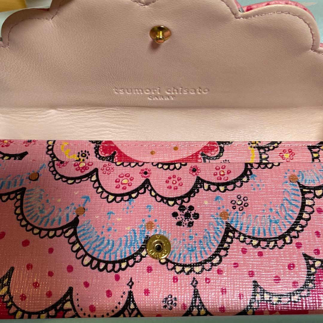 ゆうりtsumori chisato 長財布 ピンク