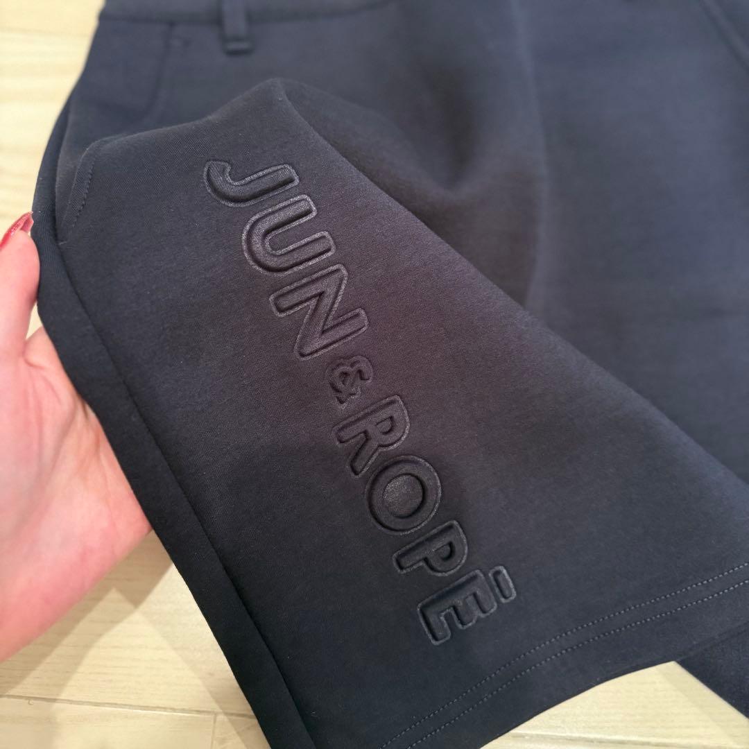 JUN&ROPE ダンボールニット エンボススカート ネイビー ♡